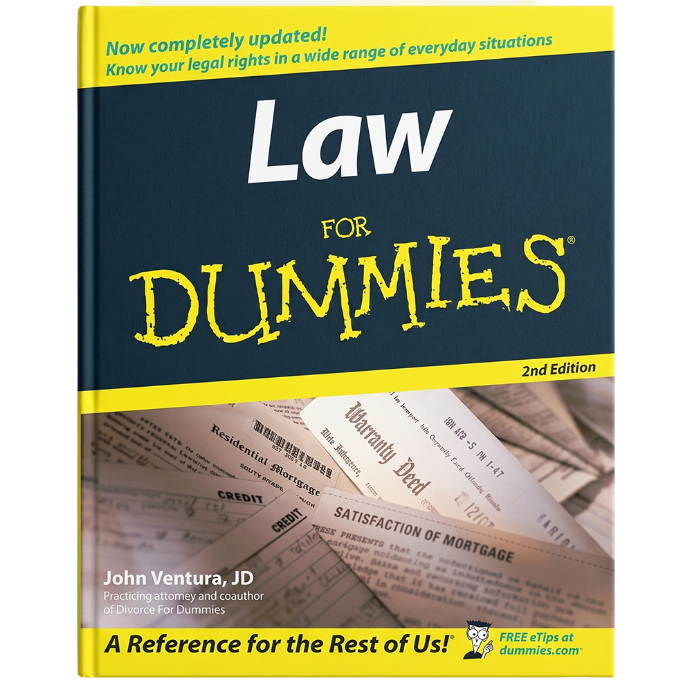 Law for dummies book