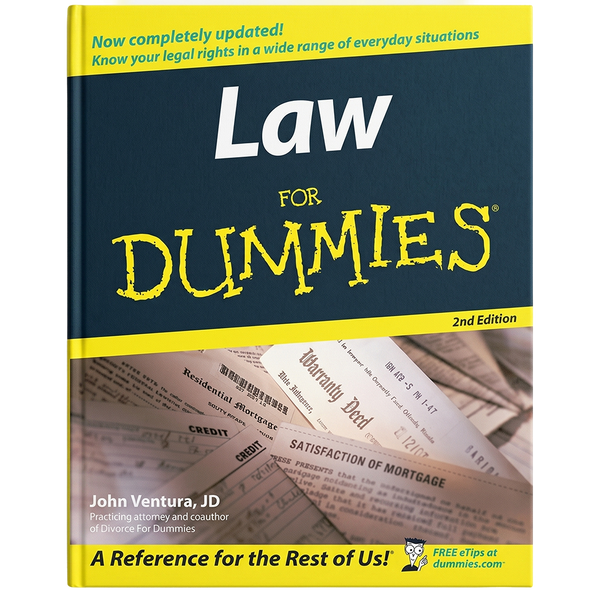 Law for dummies book