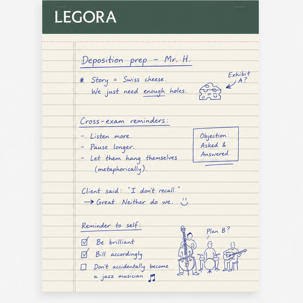 A5 Legal Pad